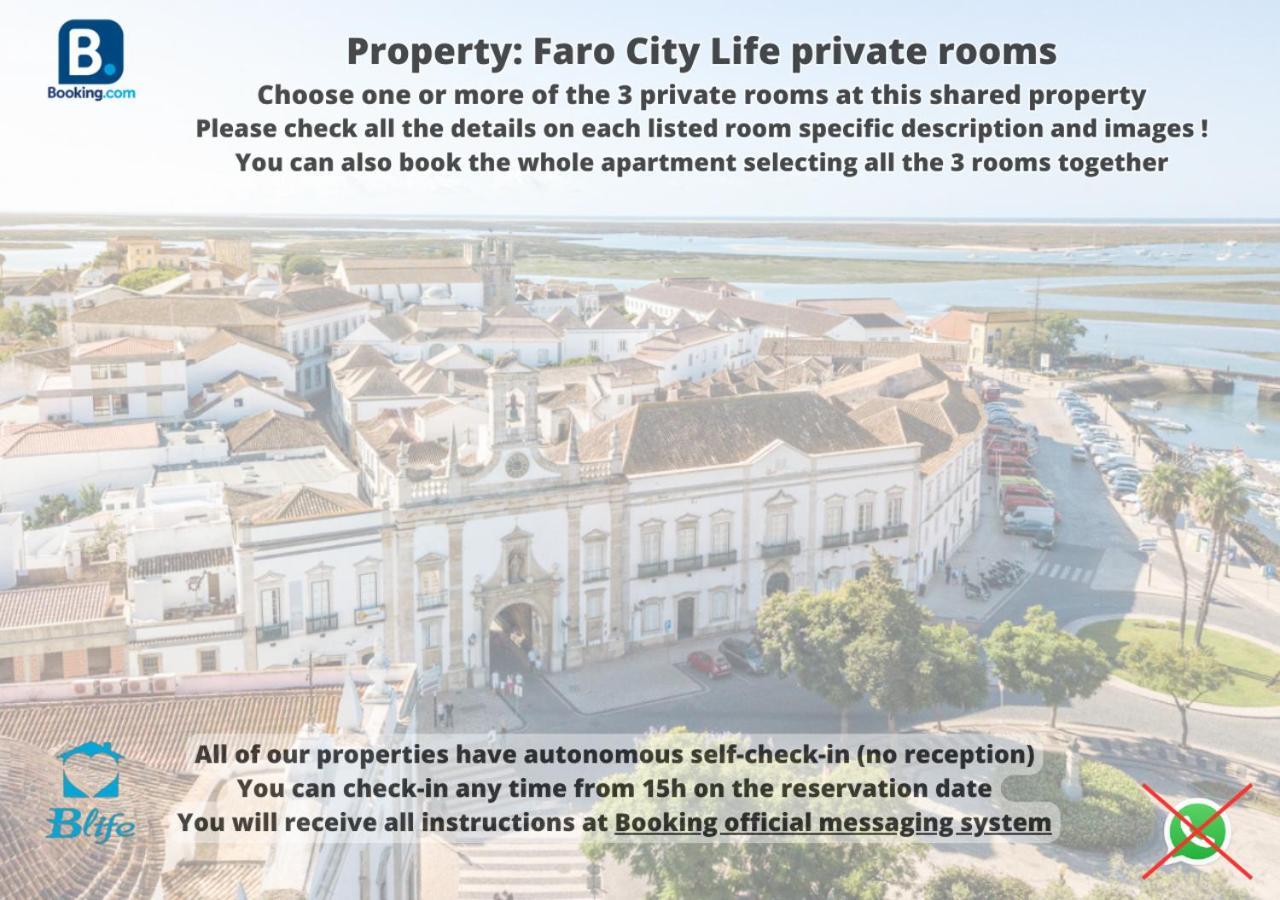 Blife Faro City Life Private Rooms Екстериор снимка